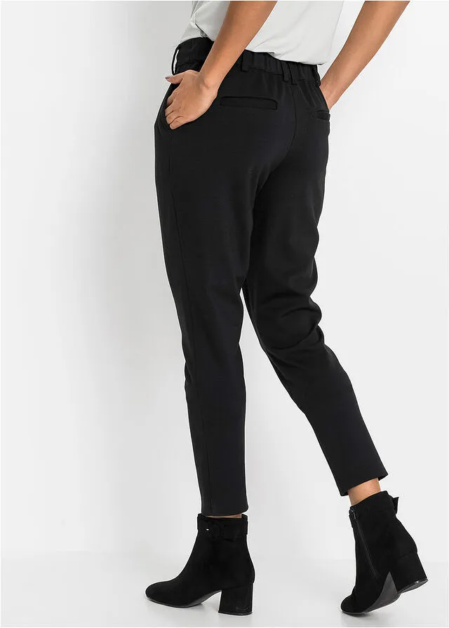 Pantalón de punto Negro