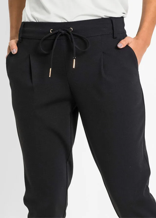 Pantalón de punto Negro