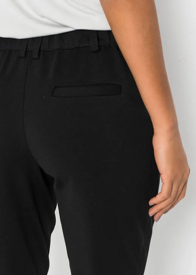 Pantalón de punto Negro