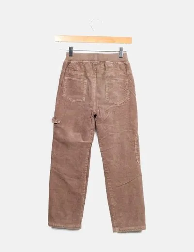 PEPERONCINO Pantalón marrón pana