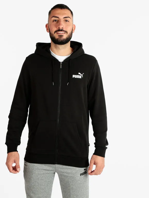 Puma ESS SMALL LOGO  Sudadera de algodón con cremallera y capucha