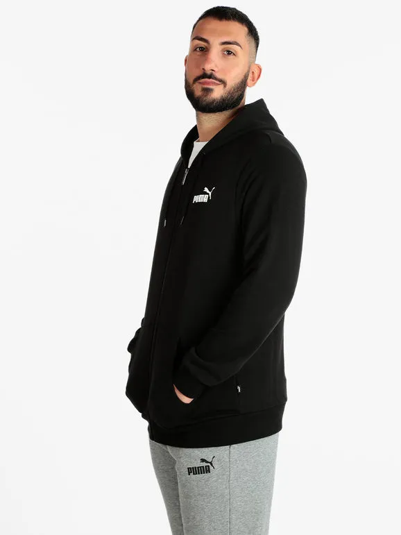 Puma ESS SMALL LOGO  Sudadera de algodón con cremallera y capucha