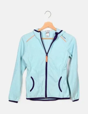 Quechua Chaqueta deportiva azul combinada