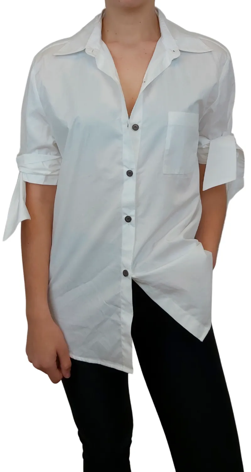 QÜINA Camisa Lazos Manga