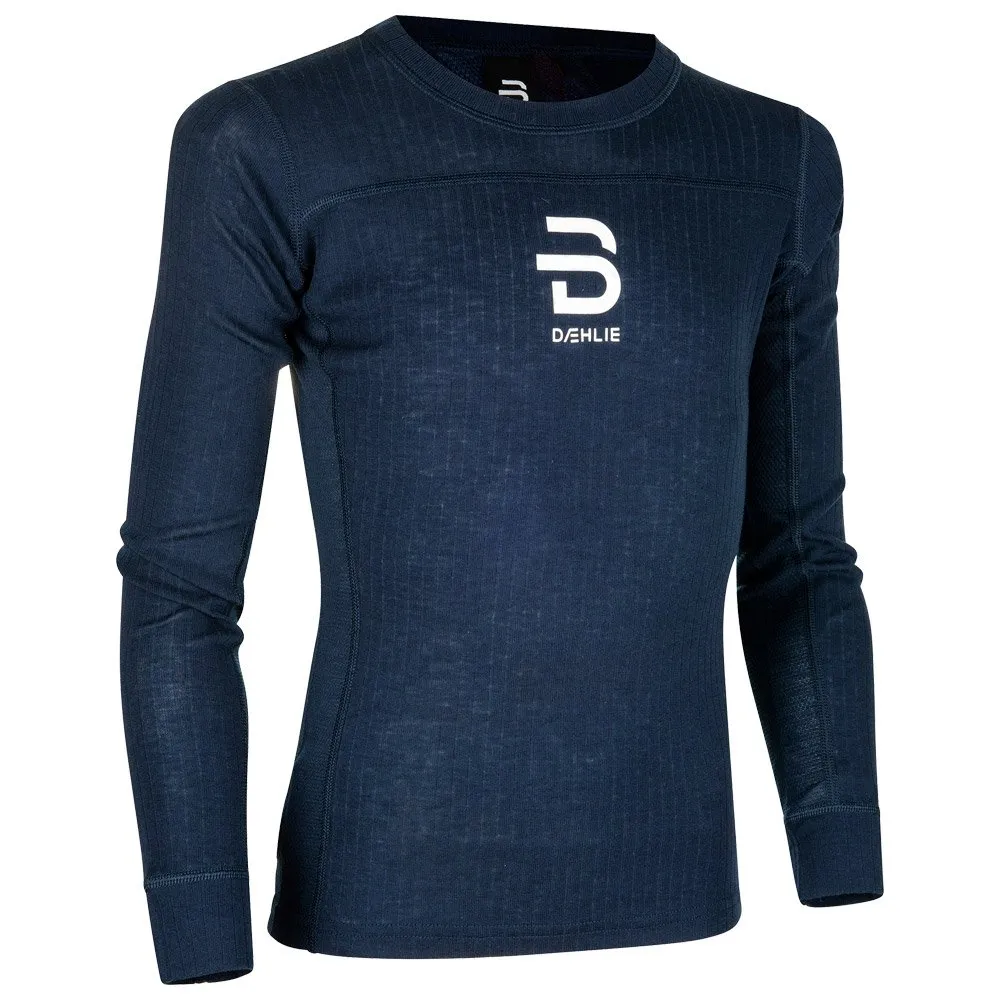 Ropa Interior Térmica Esquí Nórdico Bjorn Daehlie Performance-Tech Long Sleeve Jr Navy