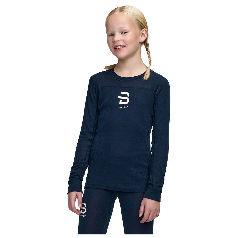 Ropa Interior Térmica Esquí Nórdico Bjorn Daehlie Performance-Tech Long Sleeve Jr Navy