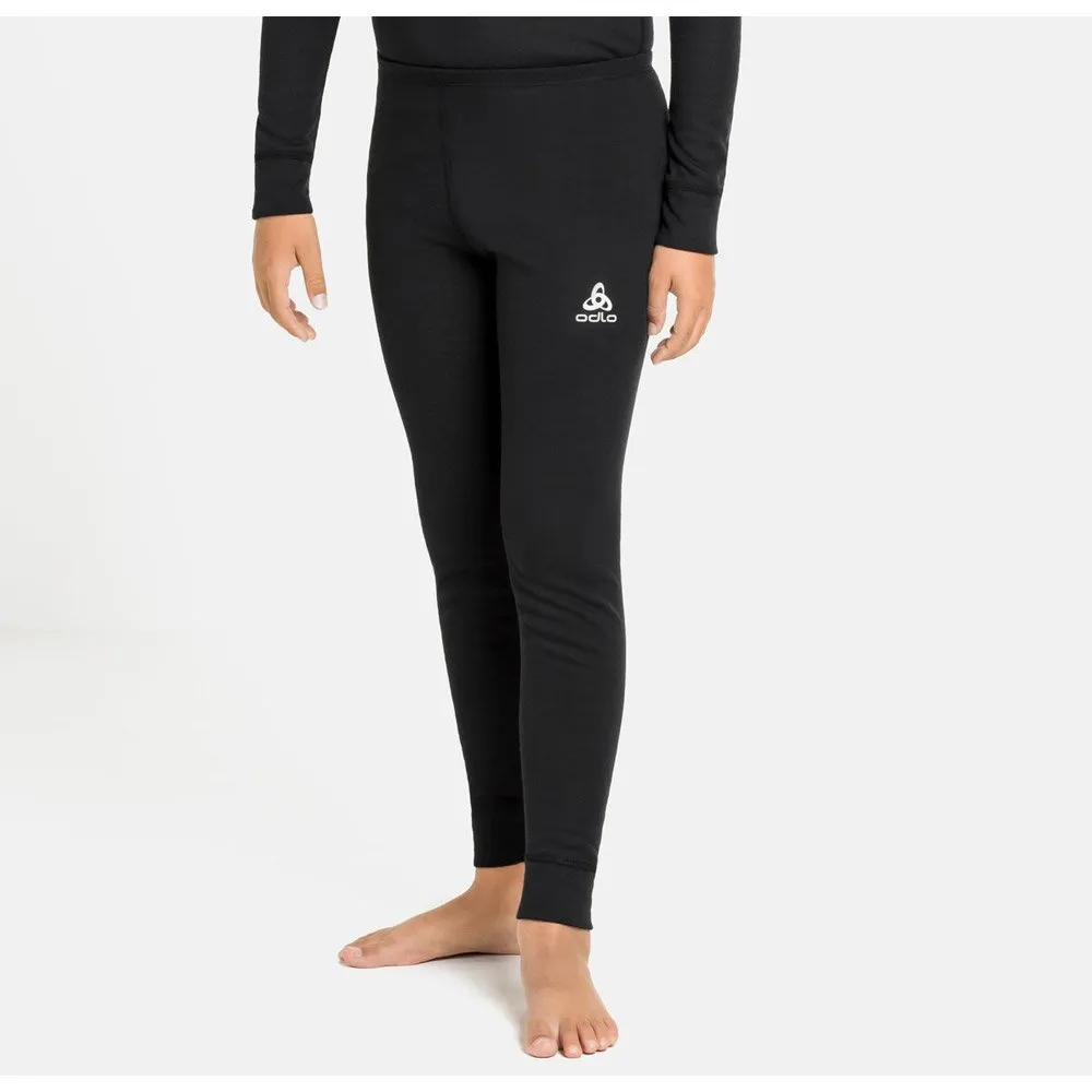 Ropa Interior Térmica Esquí Nórdico Odlo Active Warm Eco Kids BI Bottom Long Black