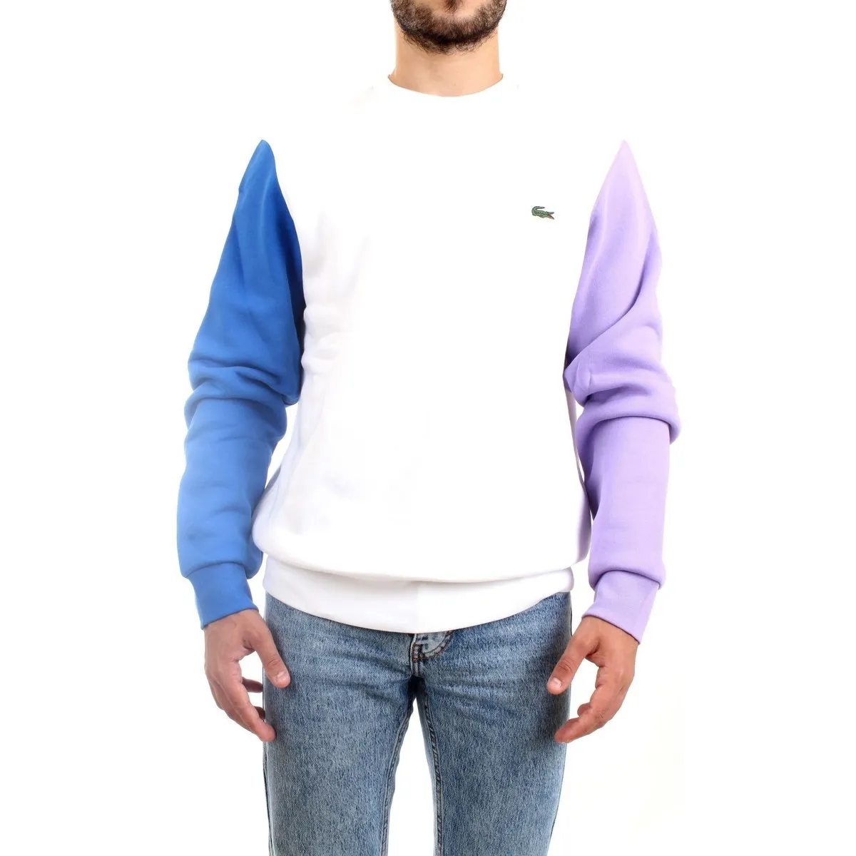 SH9615 00 Sudadera unisexo Blanco