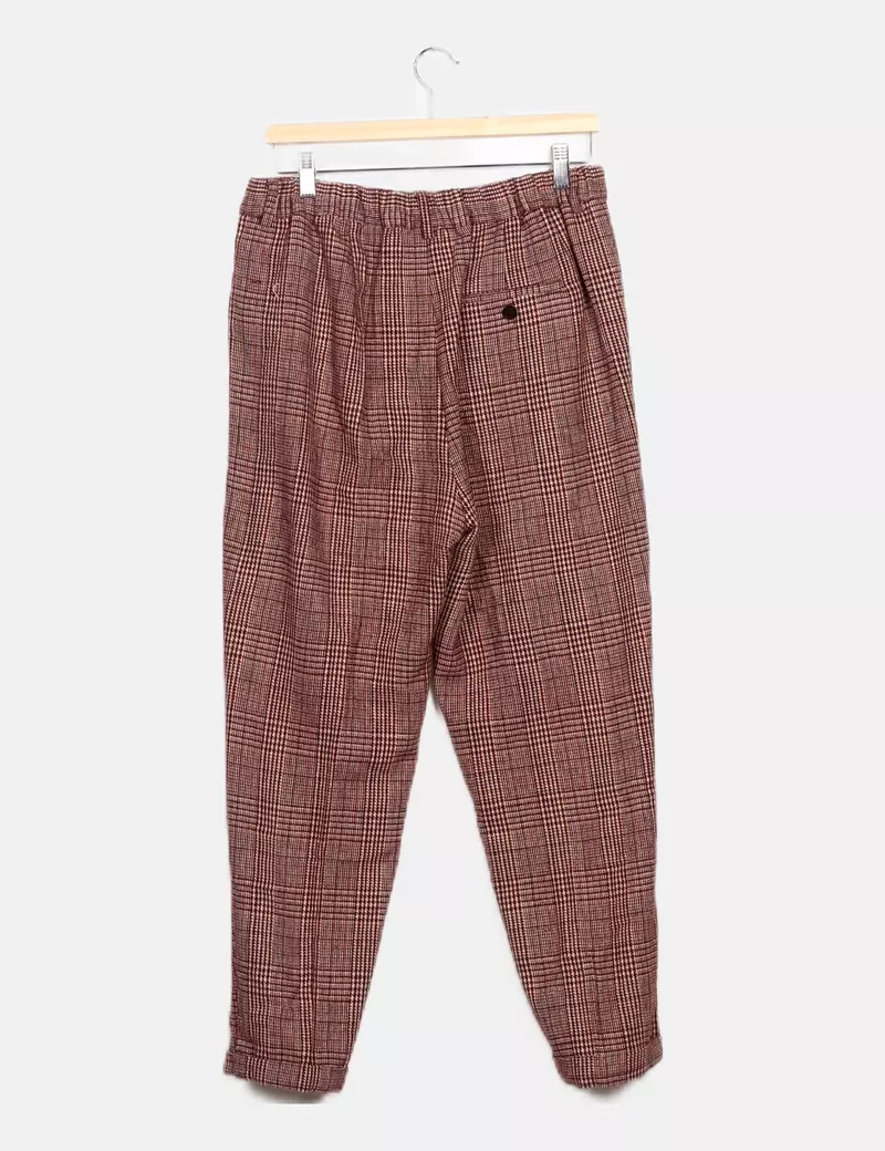 Springfield Pantalón bicolor cuadros