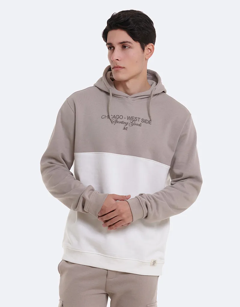 SUDADERA BICOLOR CAPUCHA