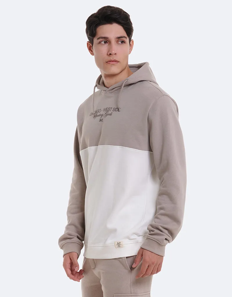 SUDADERA BICOLOR CAPUCHA