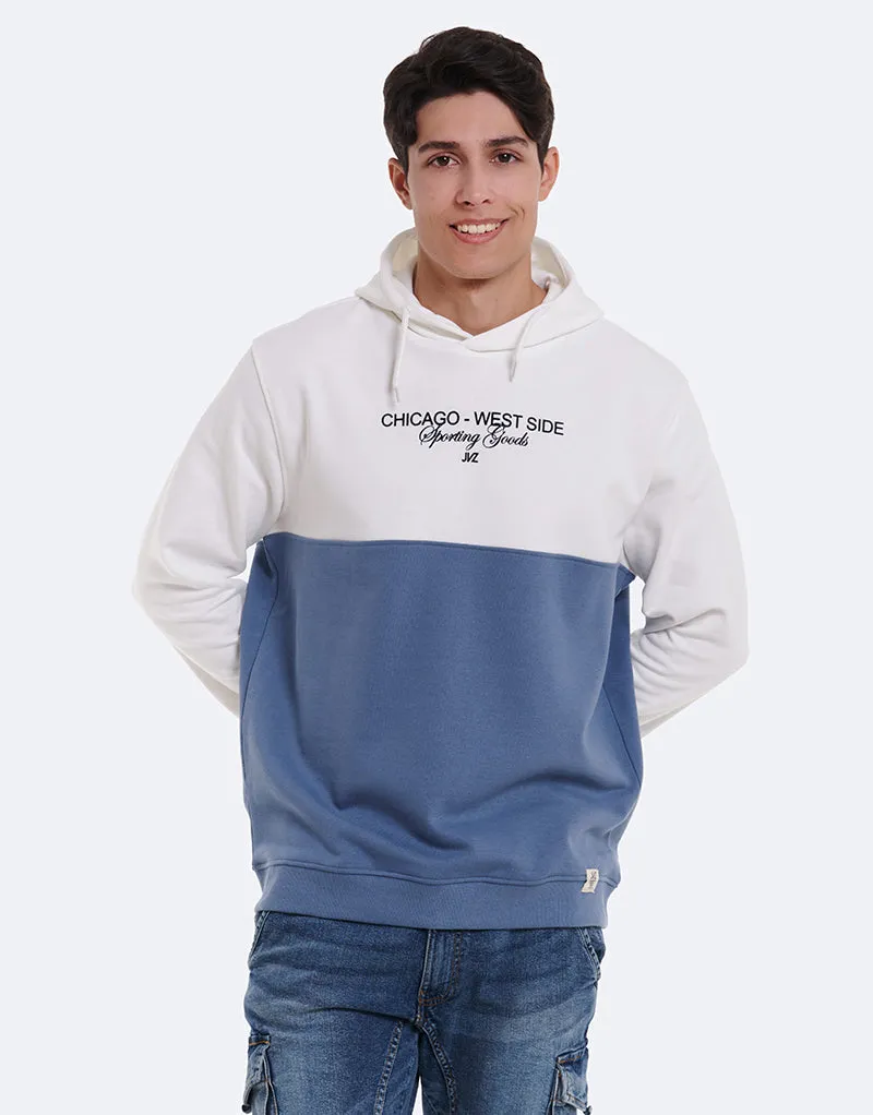 SUDADERA BICOLOR CAPUCHA