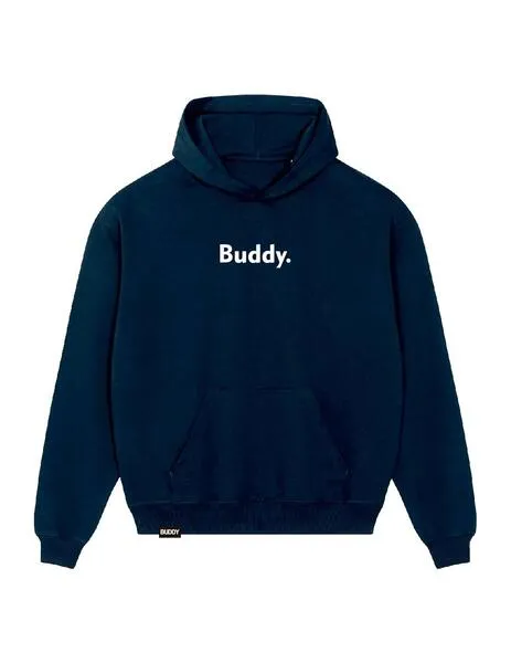 Sudadera Buddy Future Oversized azul marino