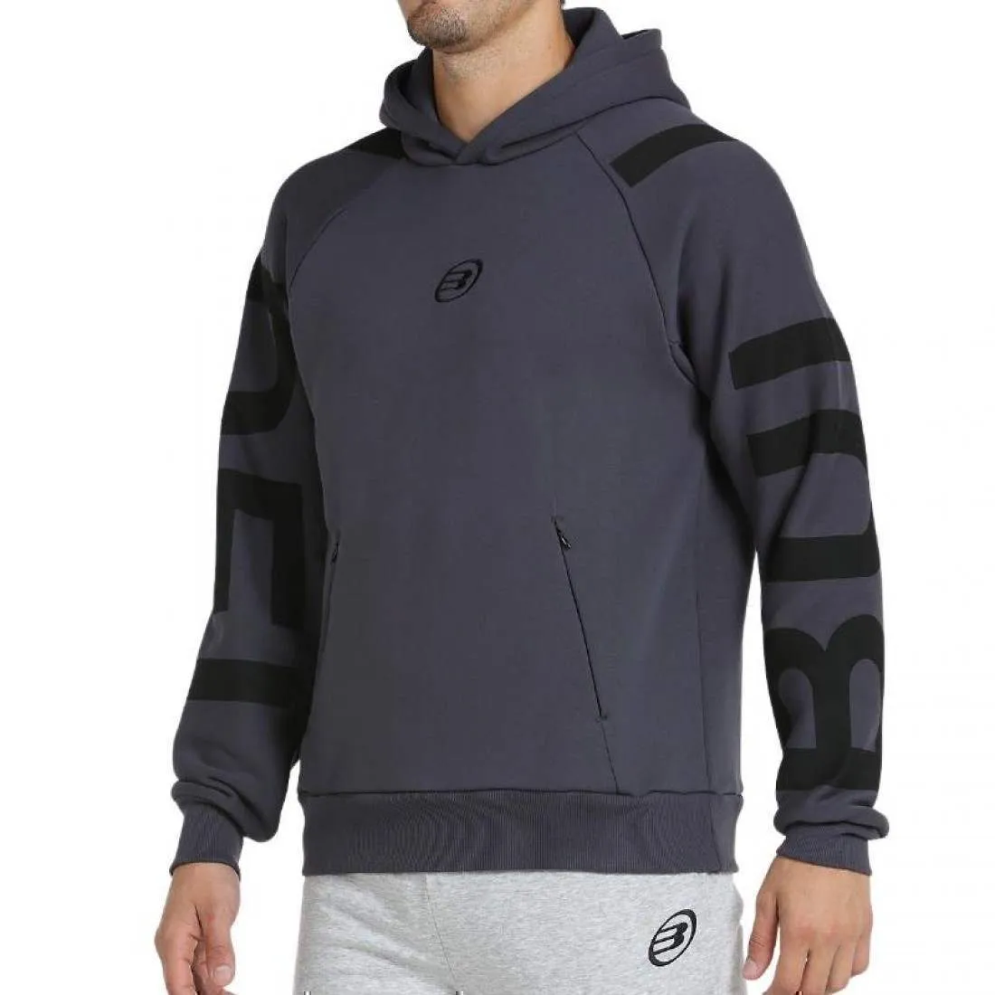 Sudadera Bullpadel Bande Carbon | Bullpadel