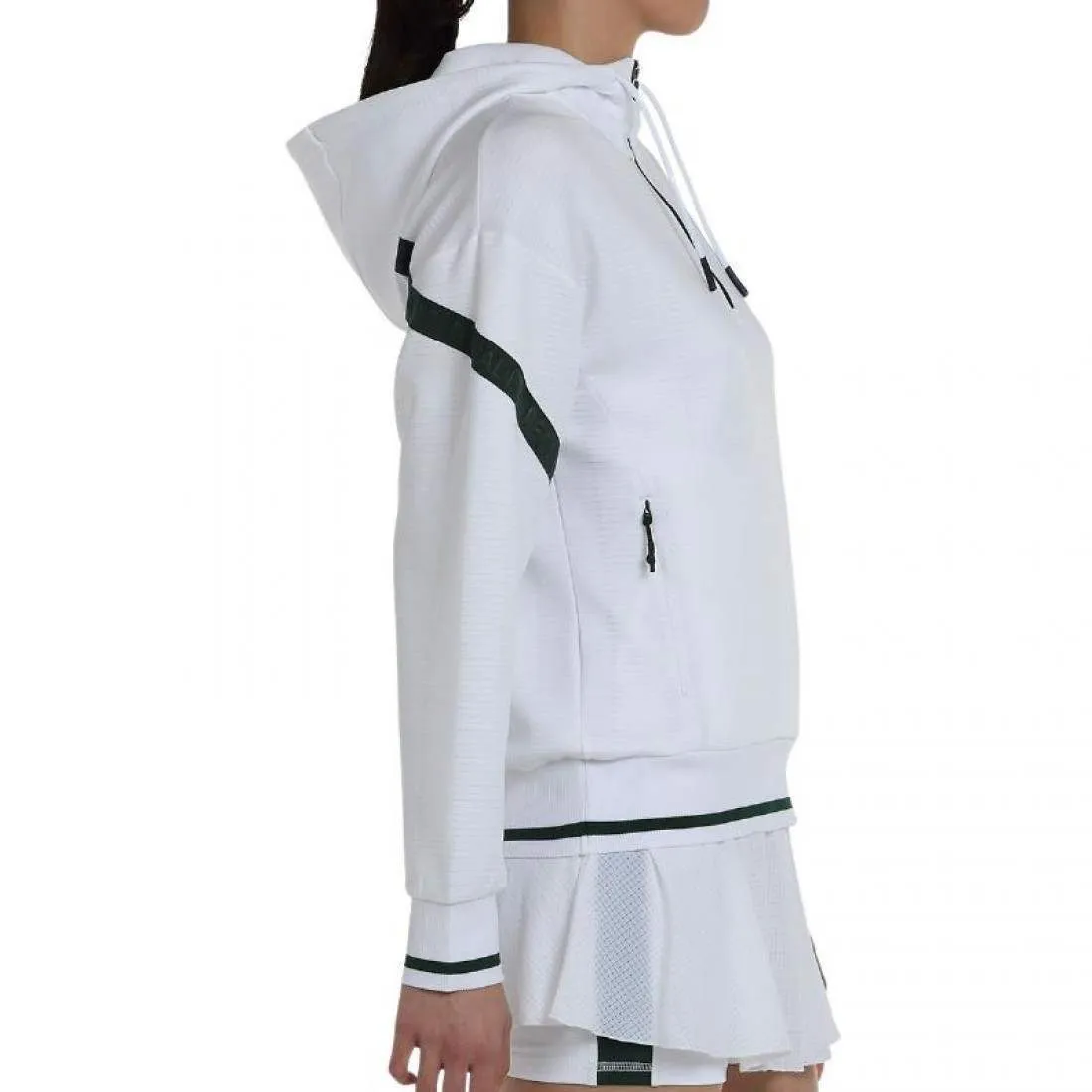 Sudadera Bullpadel Lesa Blanco | Bullpadel