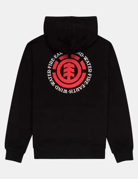 Sudadera Capucha ELEMENT SEAL BP - Flint Black