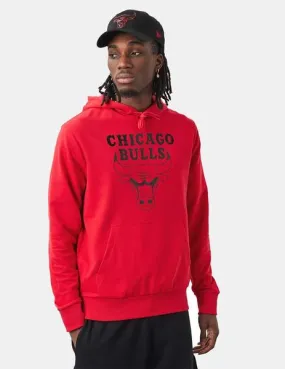 Sudadera Capucha FOIL PRINT CHICAGO BULLS - Fire Red