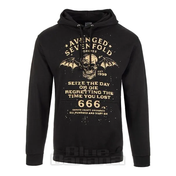 Sudadera con capucha Aprovecha el día de Avenged Sevenfold (Negro)