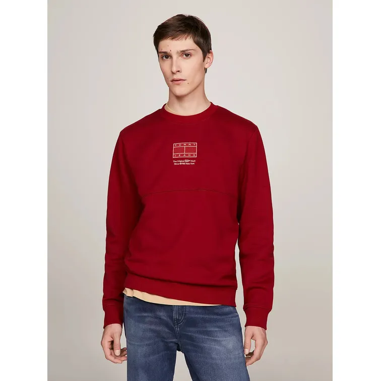 SUDADERA DE CUELLO REDONDO CON LOGO TONAL HOMBRE TOMMY JEANS