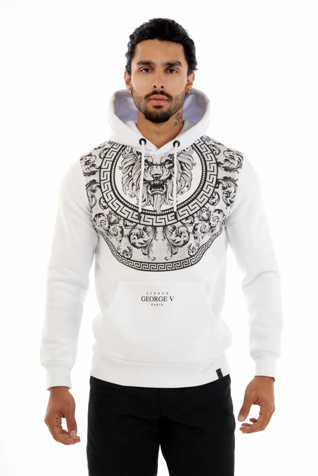 Sudadera GEORGE V - GV10026 WHITE