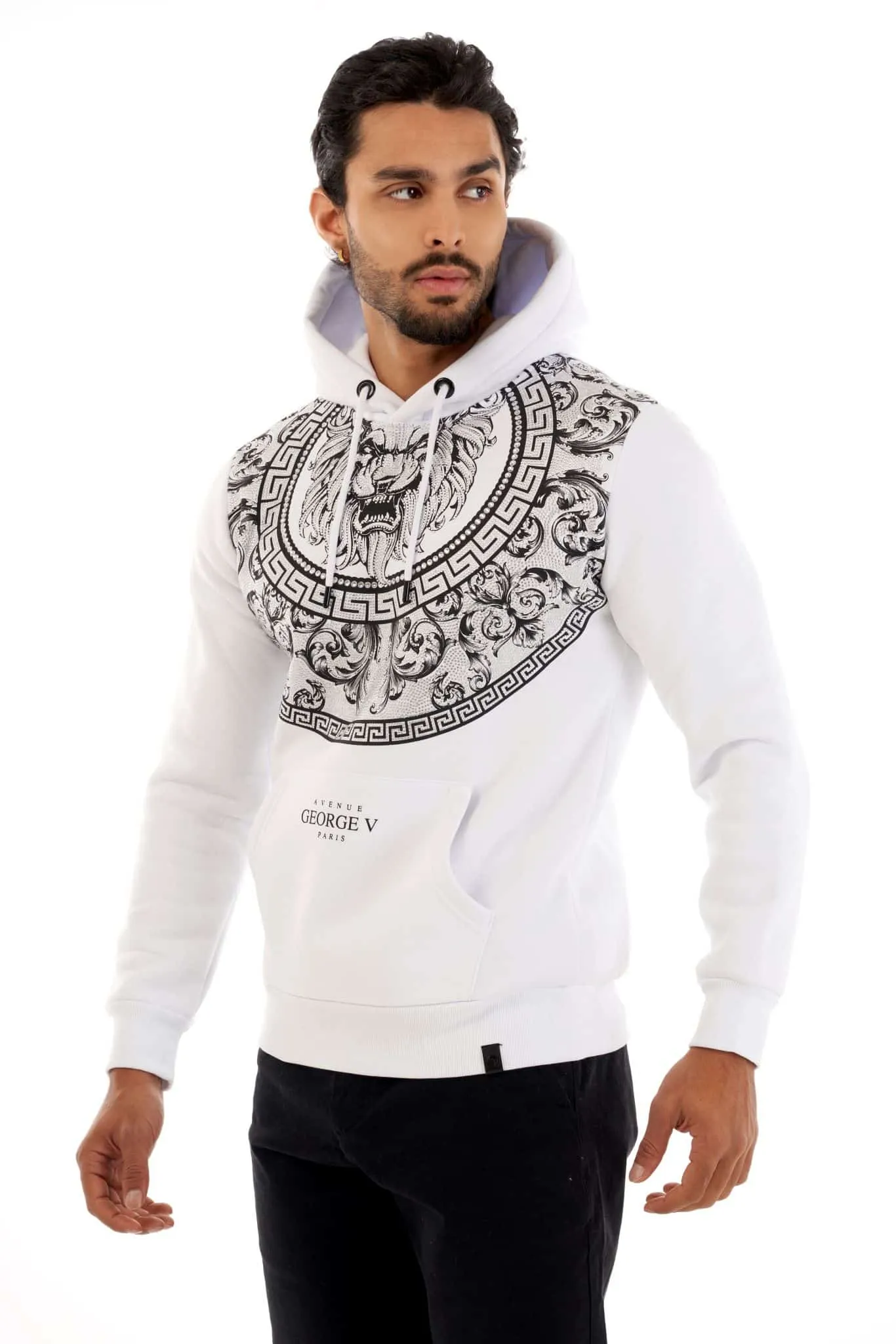 Sudadera GEORGE V - GV10026 WHITE