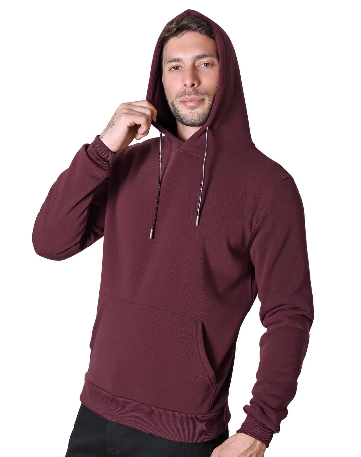 Sudadera Hombre Con Capucha Vino Giovanni Gali 50704103