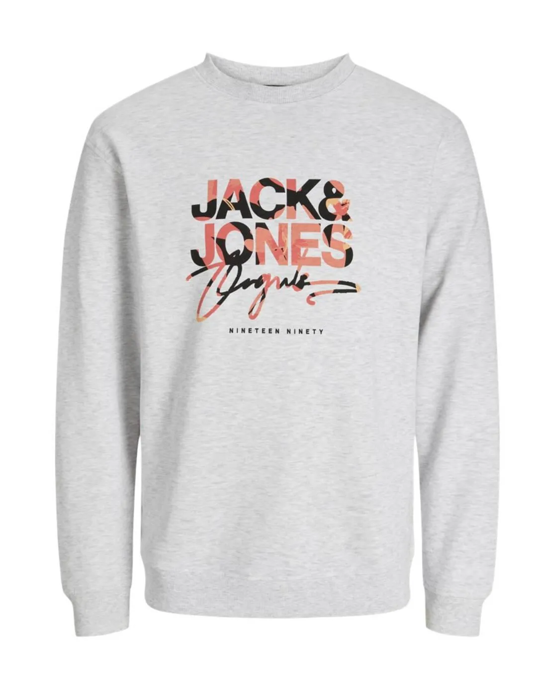 Sudadera Jack&Jones Aruba blanco sin capucha para hombre