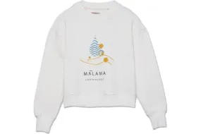 Sudadera Malama Fleece Crew Egret