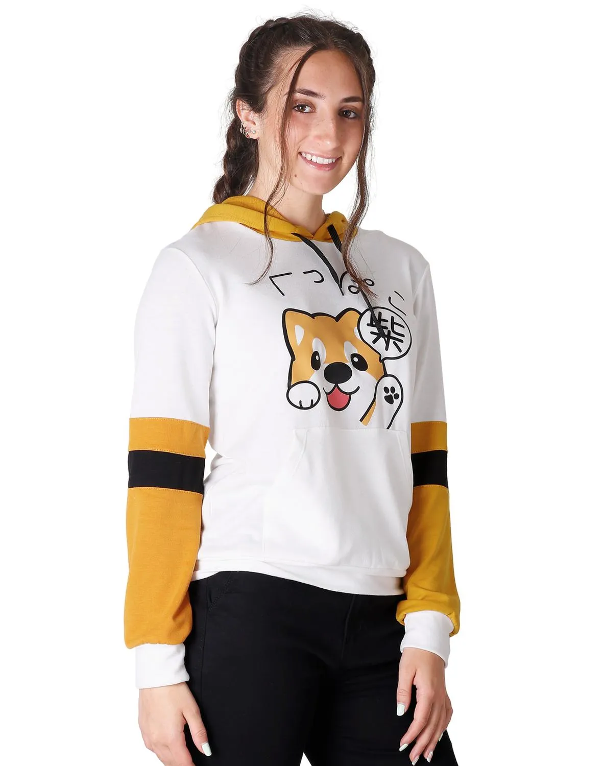 Sudadera Mujer Moda Capucha Multicolor Stfashion 69703876