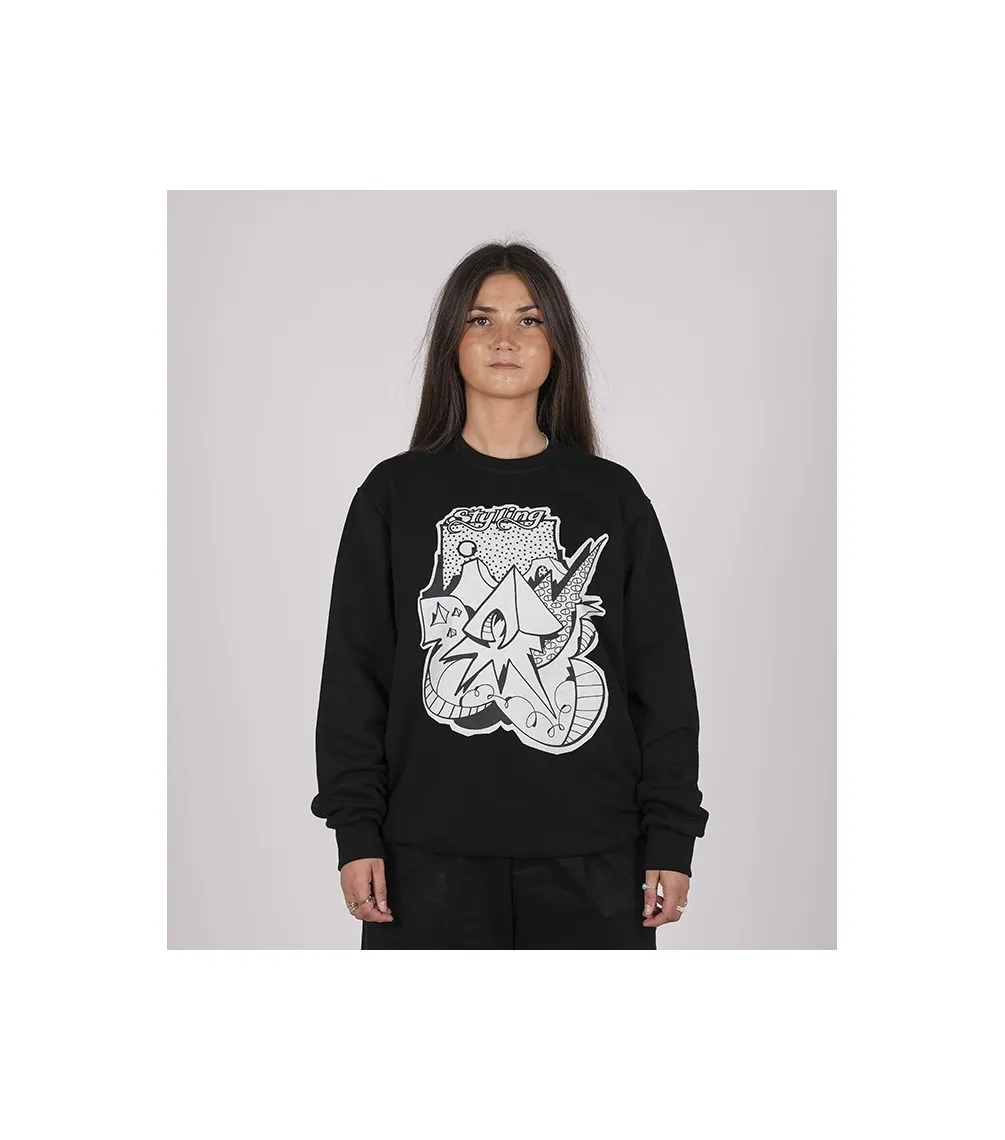 Sudadera STYLING Legacy - Negro