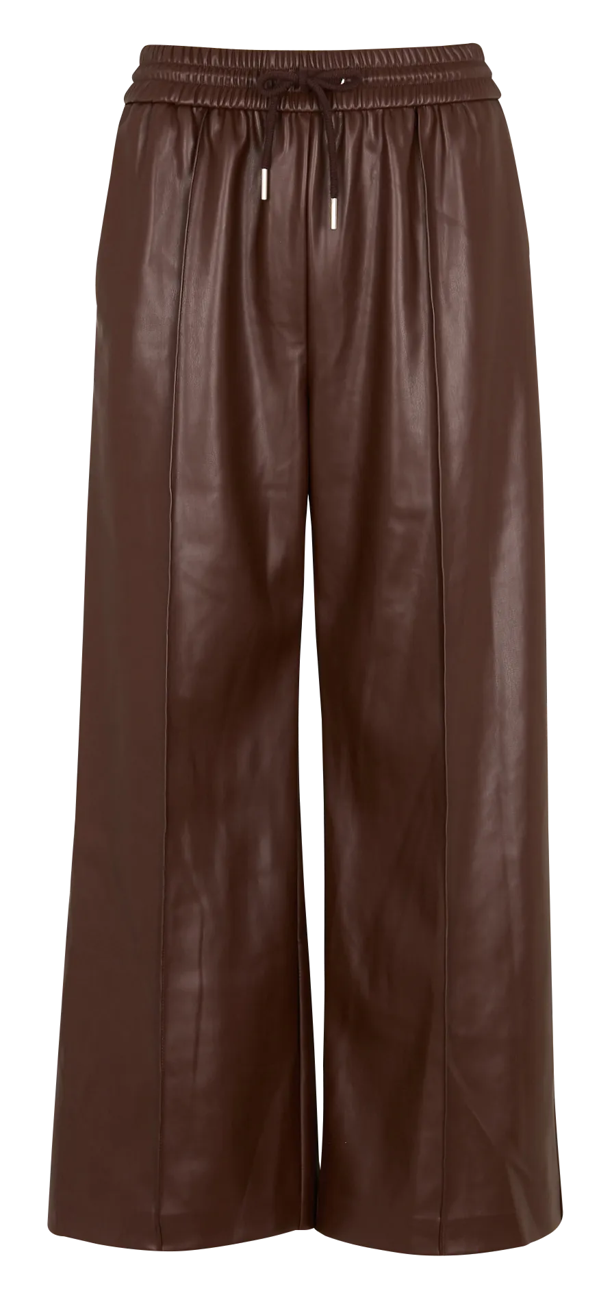 SUNCOO JOHAN - Pantalón ancho en marron