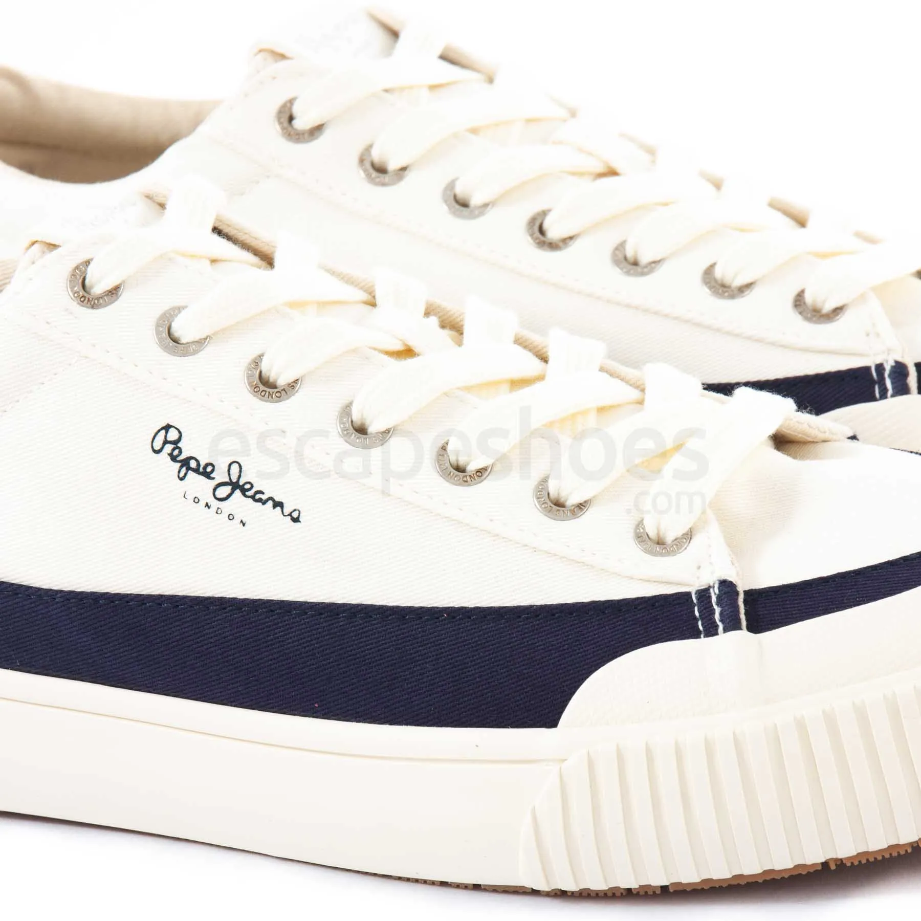 Tenis PEPE JEANS Ben Band White PMS31043 800