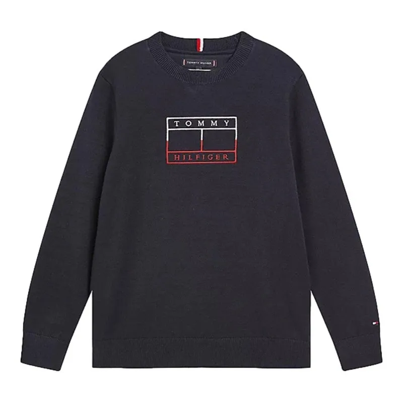 Tommy Hilfiger Sudadera de bandera bordada