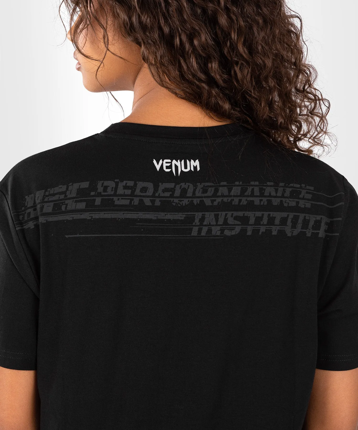 UFC Venum Performance Institute 2.0  Camiseta de mujer - Negra/Roja