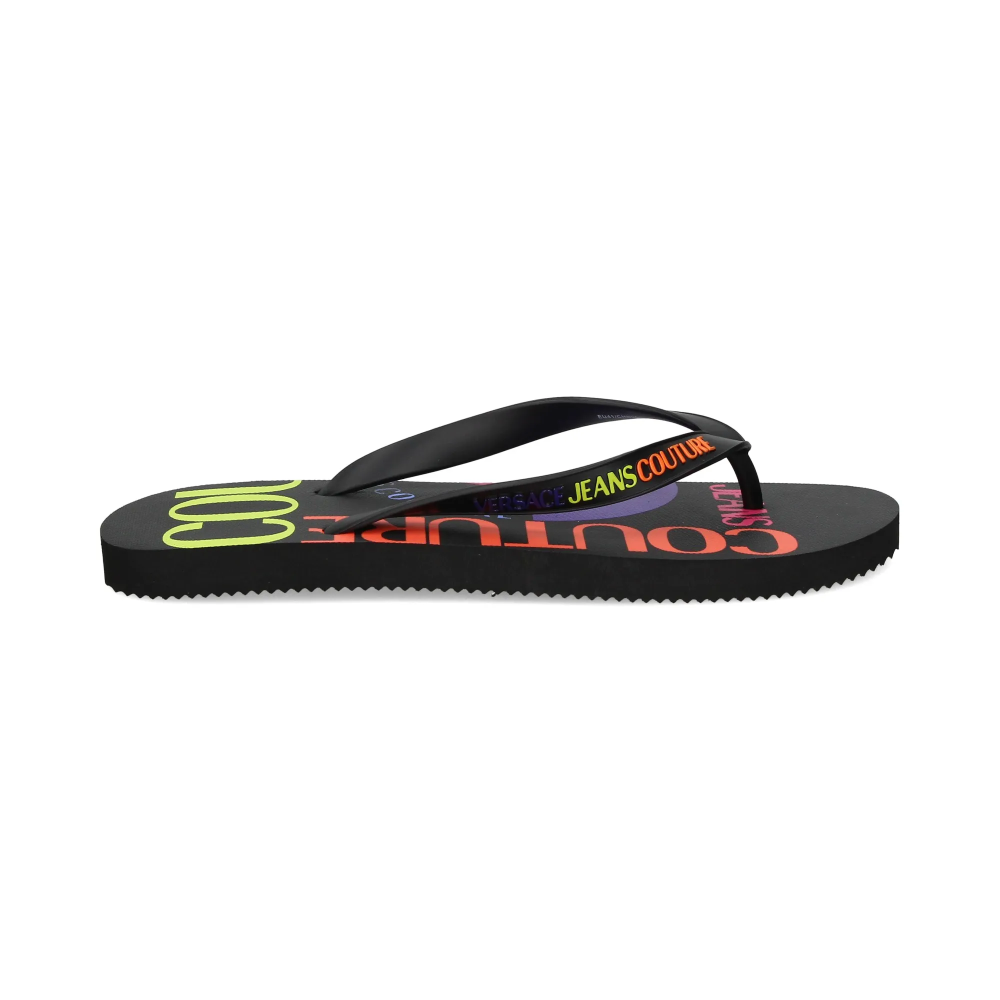 VERSACE JEANS Chanclas de Hombre M09 BLACK/MULTI