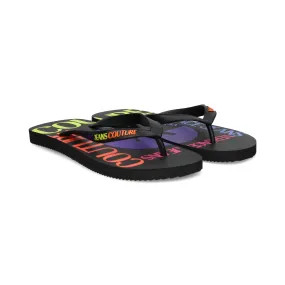 VERSACE JEANS Chanclas de Hombre M09 BLACK/MULTI