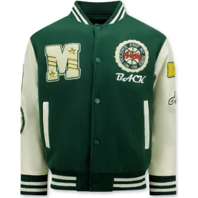 Vintage Oversized Varsity Jacket