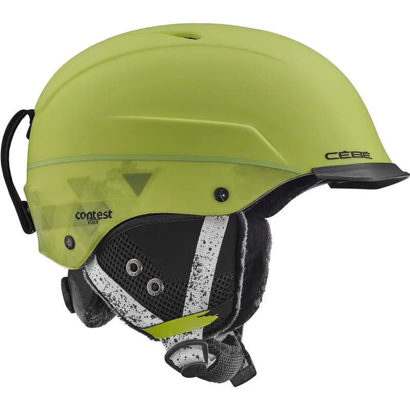 Visor de concurso de casco Cébé SkI (Black Olive Matte)