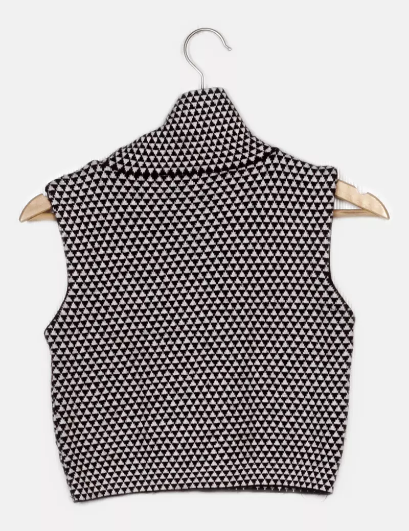 Zara Crop top De punto